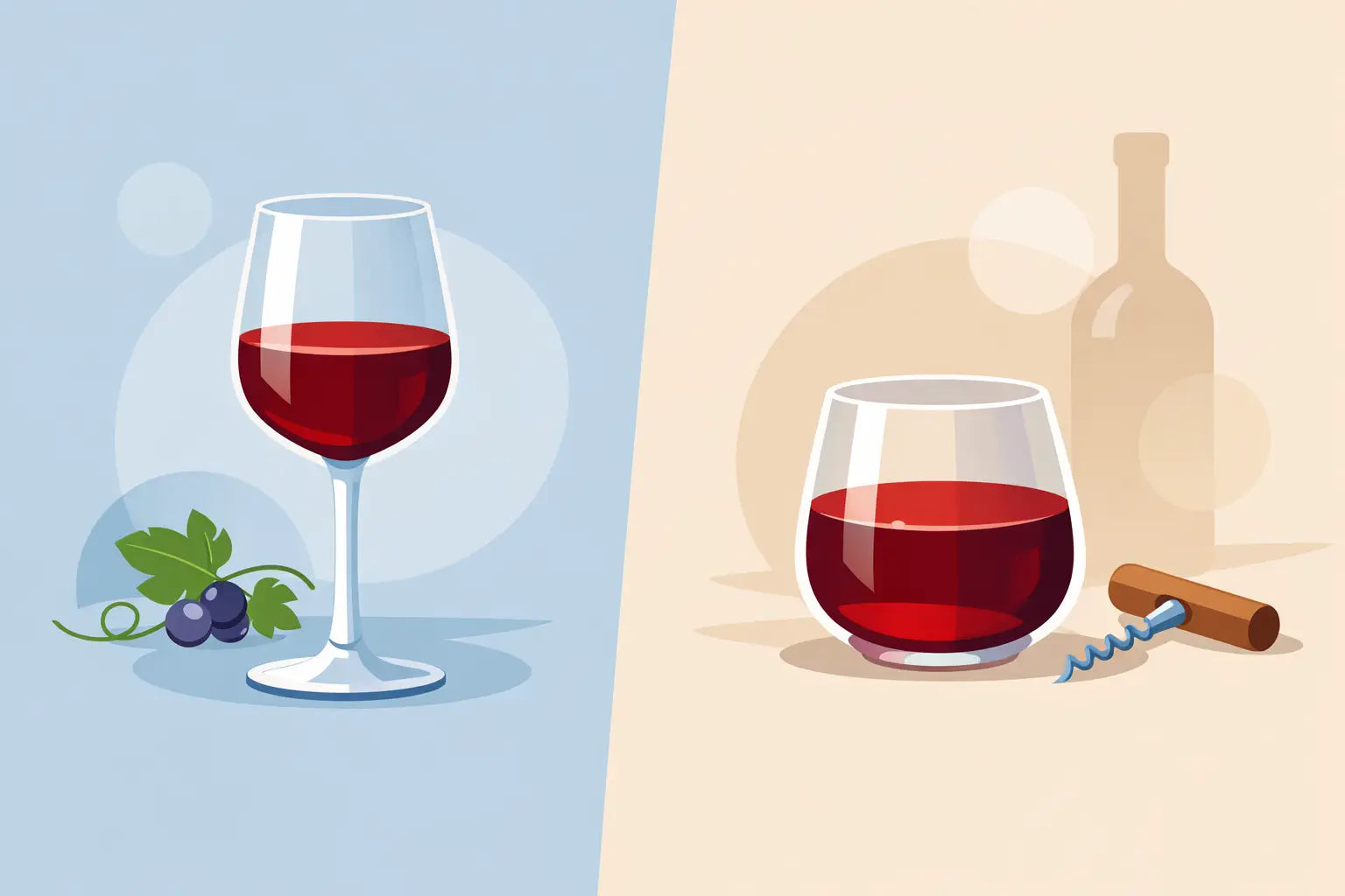 Stemmed vs Stemless Wine Glasses