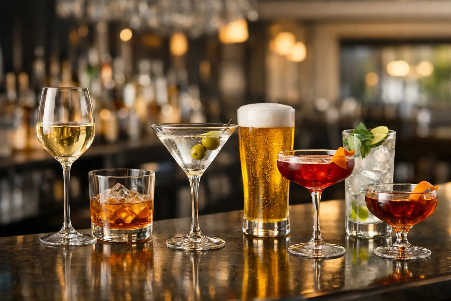Choosing Bar Glassware for Hotels