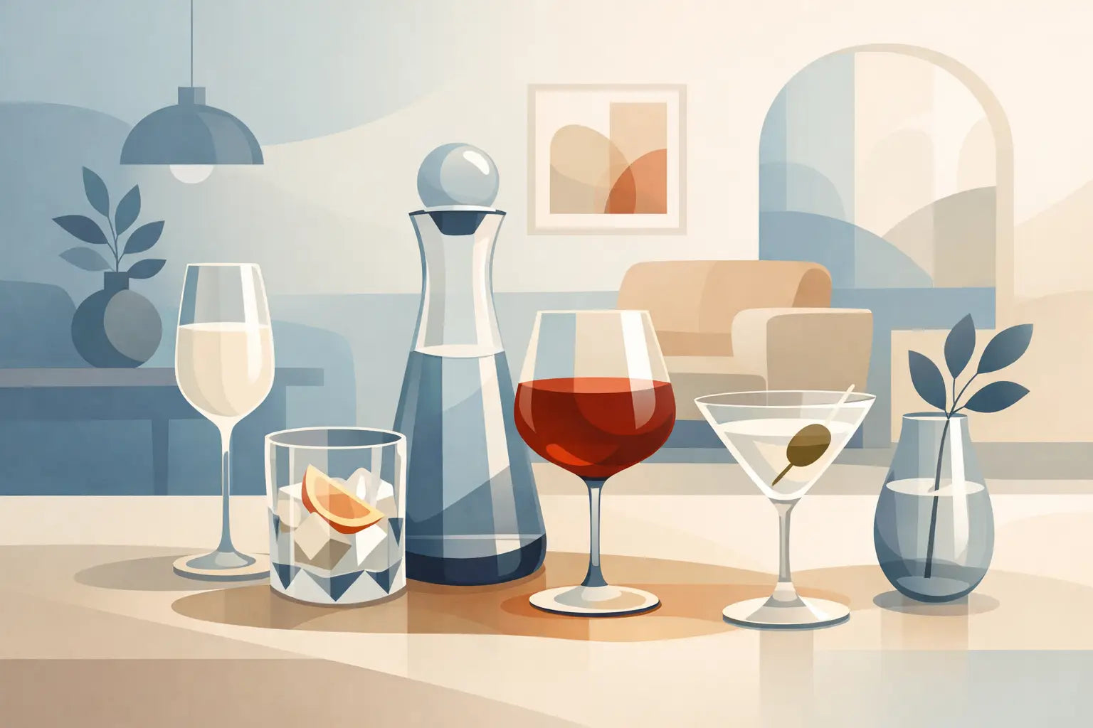 Modern Glassware Buying Guide for Stylish Spaces