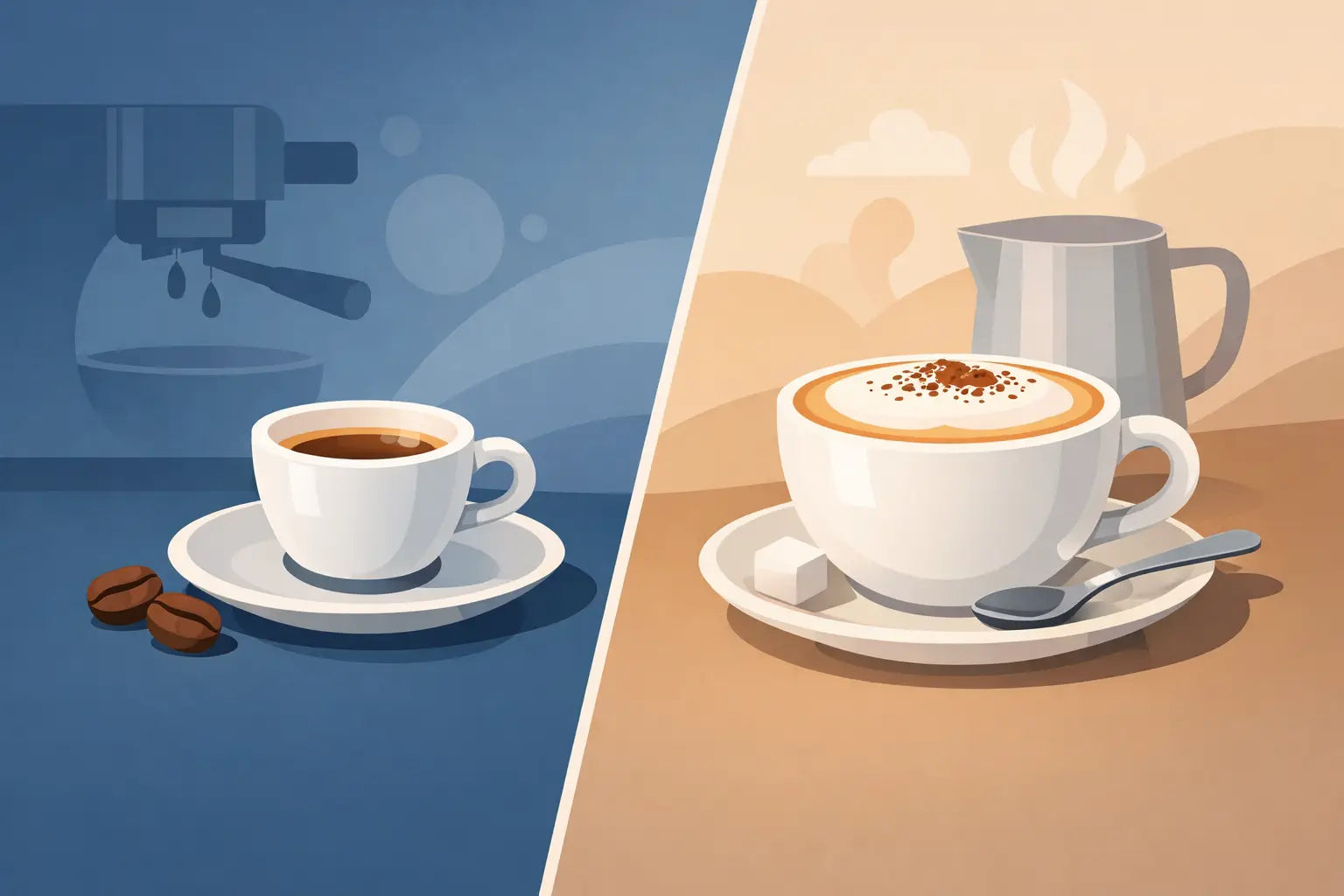 Espresso Cups vs Cappuccino Cups