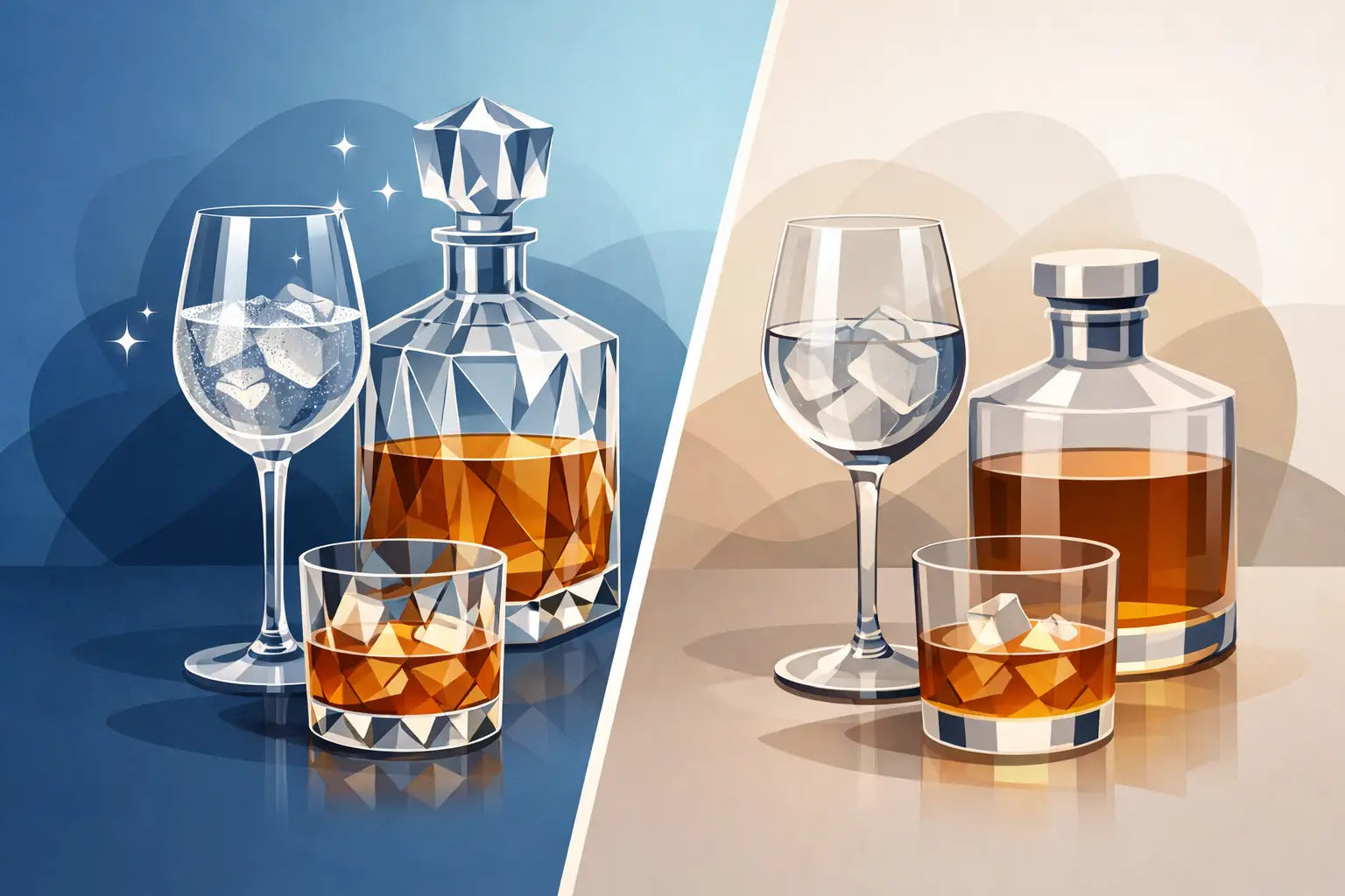 Lead Free Crystal vs Glass: What Changes?