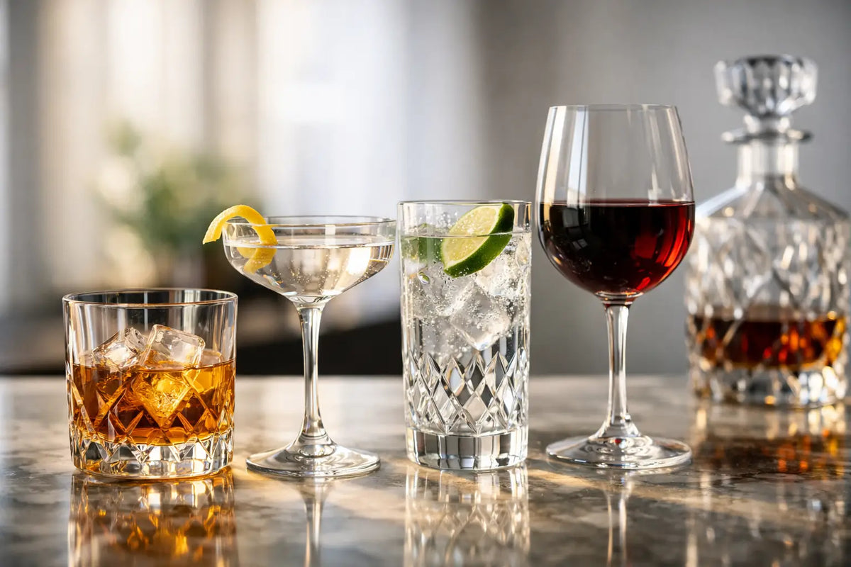 Crystal Glassware That Elevates Every Drink