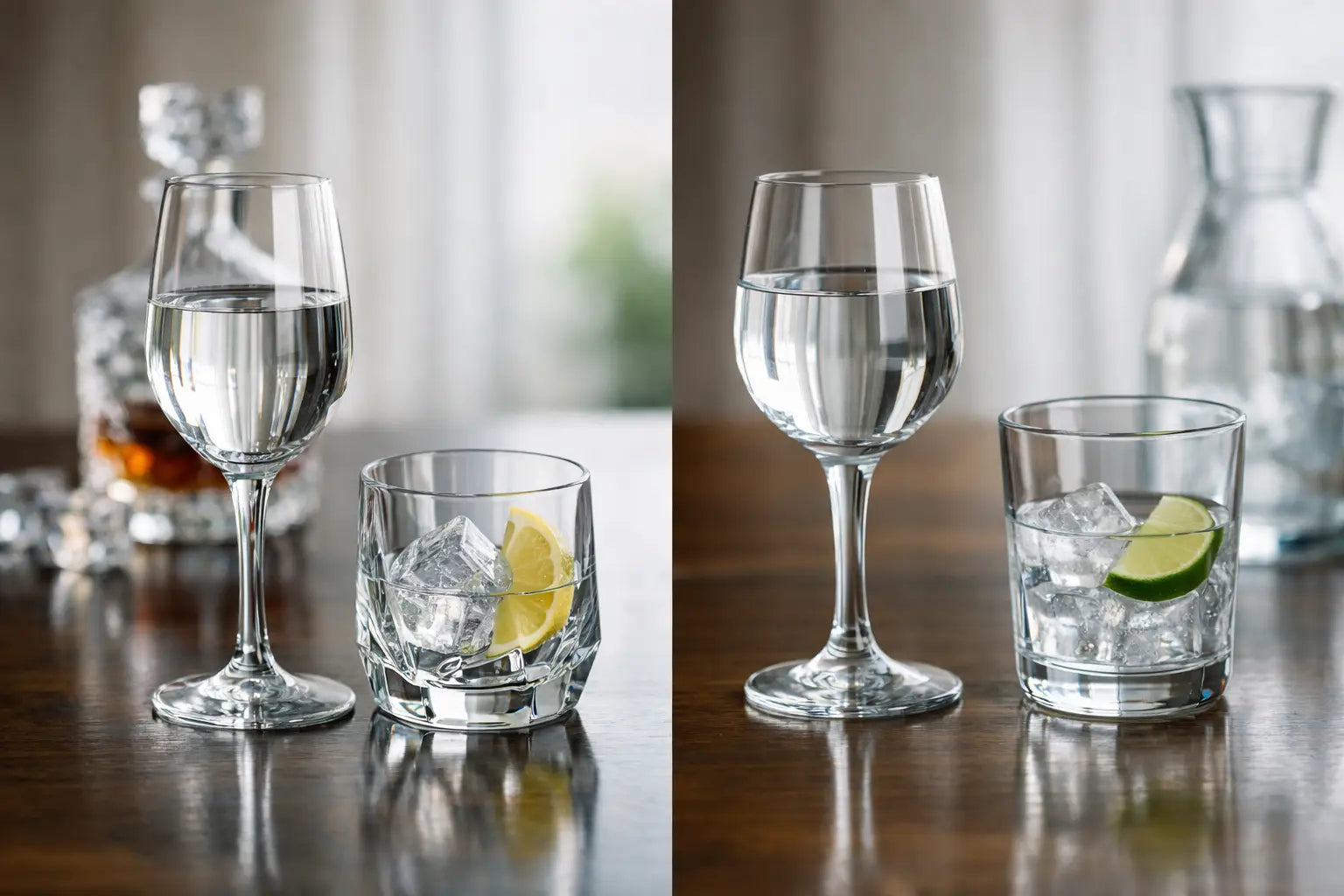 Lead-Free Crystal Versus Soda Lime Glass