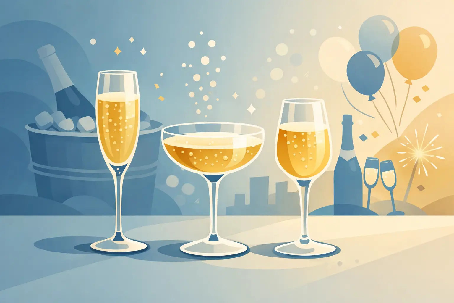 Choosing Champagne Glasses for Celebrations