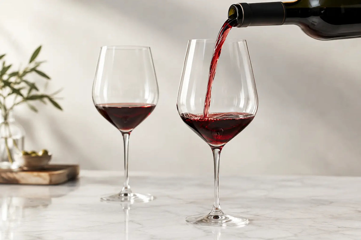 Ultra Thin Wine Glasses for Better Pours