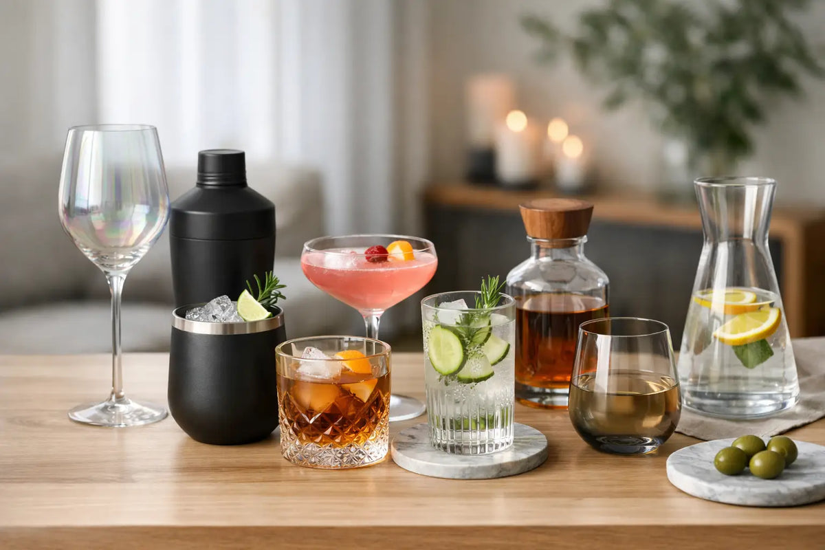 Modern Drinkware Trends for Home Entertaining