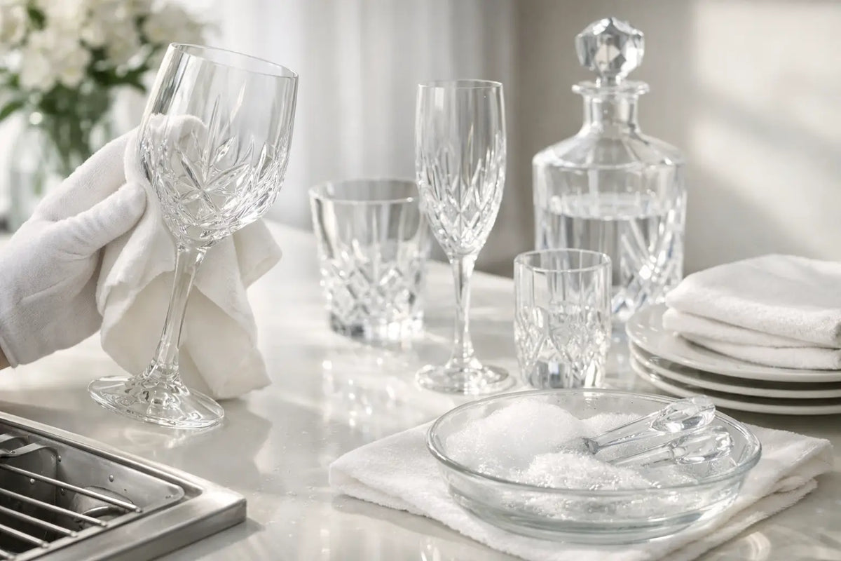 Crystal Glass Care Guide for a Brighter Table